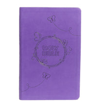 Load image into Gallery viewer, ICB, Holy Bible, Leathersoft, Purple: International Children's Bible Imitation Leather – Large Print