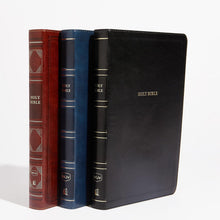 Load image into Gallery viewer, The Holy Bible: New King James Version Thinline, Blue Leathersoft, Thinline Reference, Comfort Print: Red Letter Edition Imitation Leather