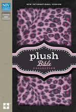 Load image into Gallery viewer, Clearance Sale 2026 Holy Bible: New International Version, Pink Sparkle Leopard, Padded Hardcover, Plush Bible Collection.
