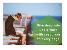 Load image into Gallery viewer, Christian Basics Bible, Indexed Hardcover, New Living Translation (NLT)
