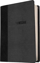 Load image into Gallery viewer, Message Deluxe Gift Bible, Black: The Bible in Contemporary Language Imitation Leather