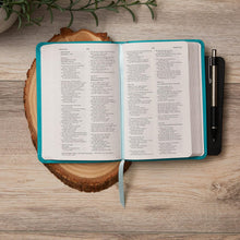 Load image into Gallery viewer, NKJV, Value Thinline Bible, Compact, Leathersoft, Black, Red Letter, Comfort Print Imitation Leather
