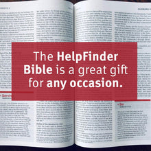 Load image into Gallery viewer, Helpfinder Bible NLT: God's Word at Your Point of Need hardcover