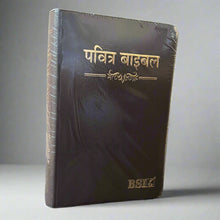 Load image into Gallery viewer, Hindi Holy Bible Crown Vinyl NAP-03 edition, Leather Look.