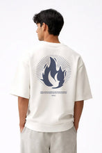 Load image into Gallery viewer, Tongues of Fire Box Fit T-Shirt | Nothing is Impossible with God Collection | Black / White