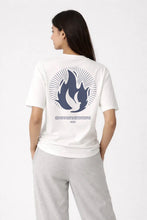 Load image into Gallery viewer, Tongues of Fire Crew Neck T-Shirt | Nothing is Impossible with God Collection | Black/White