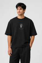 Load image into Gallery viewer, The Good Shepherd Box Fit T-Shirt | Black / White