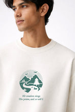 Load image into Gallery viewer, So Will I Box Fit T-Shirt | Forest Green / White