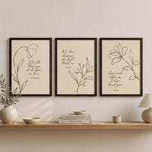Load image into Gallery viewer, John 15:12 - The Love & Word Collection | Christian Wall Art