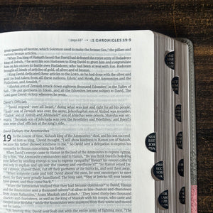 Clearance sale 2024! Life Application Study Bible: New International Version, Caramel / Dark Caramel, Italian Duo-Tone Imitation Leather