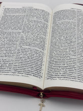 Load image into Gallery viewer, Telugu Hymnal Bible | Regular Burgundy Vinyl with Zipper | Gift Edition (NAP)