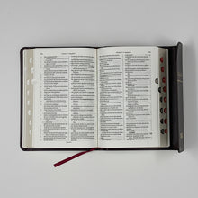 Load image into Gallery viewer, Telugu Holy Bible – Compact Edition with Magnetic Flap & Thumb Index | PU / Leather Look | Multiple Colors (NAP)