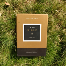 Load image into Gallery viewer, KJV, Holy Bible Maclaren Series, Compact Brown Leather Soft Comport Print. Thomas Nelson