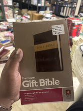 Load image into Gallery viewer, Clearance Sale 2026, Premium Gift Bible Nlt, Filament Enabled, Tutone (Leatherlike, Dark Brown/Tan, Red Letter): New Living Translation, Dark Brown/Tan Tutone , ... Enabled, Red Letter With Ribbon Marker by New Living Translation , Imitation Leather