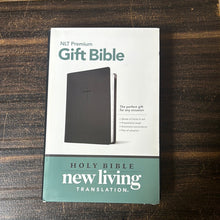Load image into Gallery viewer, Clearance sale 2024! NLT Premium Gift Bible, Black: New Living Translation, Black Leatherlike, Premium Gift Bible Imitation Leather – Import