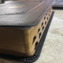 Load image into Gallery viewer, KJV, Personal Size Large Print Reference Bible, Vintage Series, Leathersoft, Black, Red Letter, Comfort Print: Holy Bible, King James Version Imitation Leather – Import