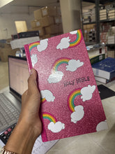 Load image into Gallery viewer, Clearance sale 2026, NIV, God's Rainbow Holy Bible, Hardcover, Comfort Print: 100 Devotions for Girls Hardcover – Illustrated, (Copy)