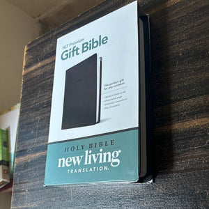 Clearance sale 2024! NLT Premium Gift Bible, Black: New Living Translation, Black Leatherlike, Premium Gift Bible Imitation Leather – Import