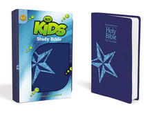 Load image into Gallery viewer, Kids Study Bible: King James Version, Galaxy Blue Imitation Leather – Illustrated