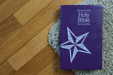Load image into Gallery viewer, Kids Study Bible: King James Version, Galaxy Blue Imitation Leather – Illustrated