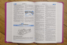 Load image into Gallery viewer, Kids Study Bible: King James Version, Galaxy Blue Imitation Leather – Illustrated