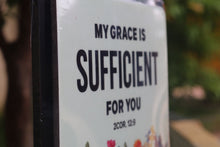 Load image into Gallery viewer, Glow in the Dark Resin Cast Plaque – Multi-Color Dye Print | Tabletop