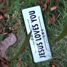 Load image into Gallery viewer, Glow in the Dark Resin Cast Wood Plaque – 4x12 Inch Multi-Color Dye Print | Tabletop Decor