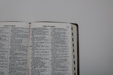 Load image into Gallery viewer, Telugu Holy Bible – OV 57 Large Print with Thumb Index | Black Leather Look Yapp Cover | KBS Edition