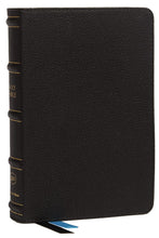 Load image into Gallery viewer, Holy Bible: King James Version, Black, Genuine Leather, Compact, Comfort Print