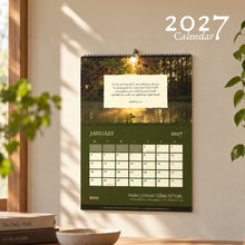 Load image into Gallery viewer, Asha Books 2027 Christian Wall Calendar – Fear Not | 12 x 17 Inches