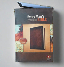 Load image into Gallery viewer, Clearance sale 2024! Every Man's Bible-NLT Deluxe Explorer Imitation Leather