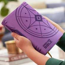 Load image into Gallery viewer, Armor of God Bible: New King James Version, Purple, Leathersoft, Red Letter, Comfort Print Imitation Leather