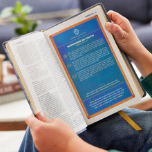 Load image into Gallery viewer, Armor of God Bible: New King James Version, Purple, Leathersoft, Red Letter, Comfort Print Imitation Leather