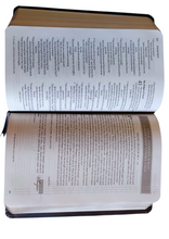 Load image into Gallery viewer, NIV HOPE IN THE MOURNING BIBLE CHARCOAL LS Leather Bound.
