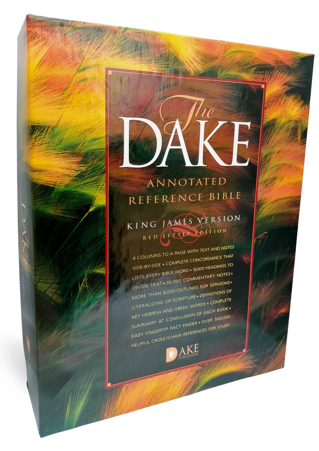 Dake Annotated Reference Bible KJV Bonded Leather Black.