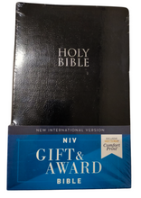 Load image into Gallery viewer, NIV GIFT & AWARD BIBLE, Leather Look, Easy to read comfort print. New International version.