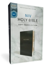 Load image into Gallery viewer, NIV, Holy Bible, Soft Touch Edition, Leathersoft, Black/Brown , Imitation Leather