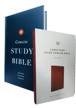 Load image into Gallery viewer, ESV Combo Pack Concise Study and Value Thinline Bible, English Standard Version, Imitation Leather & Hardcover – Import