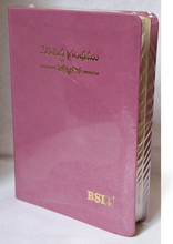 Load image into Gallery viewer, Telugu Holy Bible Compact edition, PU, Leather Look, Indexed.