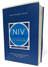 Load image into Gallery viewer, Clearance sale! Holy Bible: New International Version, Study Bible, Red Letter (NIV Study Bible, Fully Revised Edition) (Copy)
