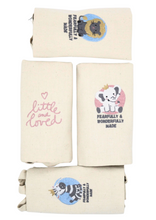 Load image into Gallery viewer, "Fearfully and Wonderfully Made" Kids Tote Bag | Customizable with Name & Little & Loved Embroidery