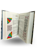 Load image into Gallery viewer, KJV, Beautiful Word Bible, Cloth over Board, Multi-color Floral, Red Letter Edition: 500 Full-Color Illustrated Verses Hardcover