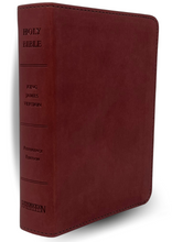 Load image into Gallery viewer, KJV Compact Reference Bible Imitation Leather Burgundy – Import,