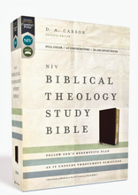 Load image into Gallery viewer, Biblical Theology Study Bible: New International Version, Burgundy, Bonded Leather, Comfort Print; Follow Gods Redemptive Plan As It Unfolds Throughout Scripture Bonded Leather – Illustrated,