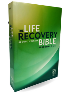 New Living Translation (NLT), Life Recovery Bible, Personal Size Paper Back.