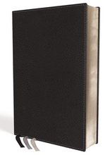 Load image into Gallery viewer, NIV, Preacher's Bible, Verse-By-Verse Format, Leathersoft, Black, Comfort Print: New International Version, Preacher's Bible, Black, Verse-by-verse Format, Leathersoft, Comfort Print Imitation Leather