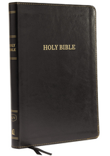 Load image into Gallery viewer, KJV, Thinline Bible, Large Print, Leathersoft, Black, Red Letter, Comfort Print: Holy Bible, King James Version Imitation Leather – Import,