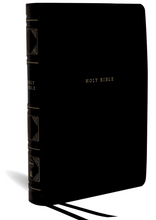 Load image into Gallery viewer, NKJV, Reference Bible, Classic Verse-by-Verse, Center-Column, Leathersoft, Black, Red Letter, Comfort Print: Holy Bible, New King James Version Imitation Leather