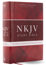 Load image into Gallery viewer, NKJV Study Bible, Hardcover, Comfort Print: The Complete Resource for Studying God’s Word Hardcover