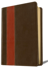 Load image into Gallery viewer, The Swindoll Study Bible NLT, Large Print Imitation Leather (Leather Like, Brown-Tan)